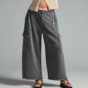 Women's Gray Cargo Pants